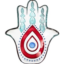 Ayko Hamsea Kırmızı Dekoratif Tabak 27CM