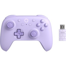 Ayko 8bitdo 2c Controller For Windows Pc And, With 1000 Hz Polling Rate, Hall Effect Joysticks And Triggers, And Remappable L4/r4 Bumpers (Purple)