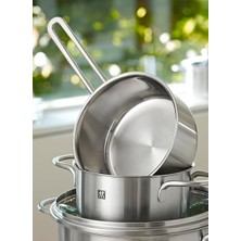 Nova 18/10 Paslanmaz Çelik, 5 Parça Gri Tencere Seti