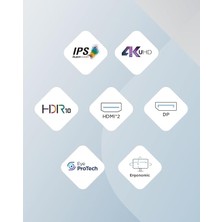 VG2708-4K Workpro Monıtor 27" 4ms 60HZ 3840 x 2160 4K Tılt Swıvel Pıvot Yukseklık Ayarı