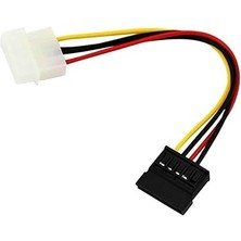 Pin Lp4 Molex Erkek To Sata Power Güç Kablosu