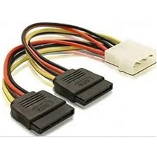 Ayko 4929 Ikili Çift Sata Power HDD 4 Pin Güç Kablosu