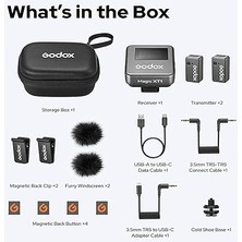 Magic Xt1 Yaka Mikrofonu (Type-C/lightning Uyumlu)