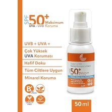 Içerikli Bebek Çocuk ve Yetişkin Güneş Kremi Leke Karşıtı Vegan Uva Uvb 50 Spf Tüm Ciltler