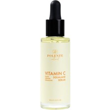 Ayko Polente Natural - C Vitamin & Squalane Serum - Aydınlatıcı Leke Serumu (C Vitamini Kompleksi) (30 Ml)