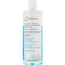 Ayko Vegan Çift Fazlı Duş Jeli ve Yoğun Nemlendiricili Vücut Yağı-Happy 390 ml