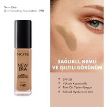 Ayko New Era Skin Protecting 190 Nemlendirici Etkili Spf 50 Hyaluronik Asitli Fondöten