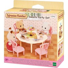 Families - 5742 Kahve ve Pasta Seti - Oyuncak Bebek Evi Mobilyası