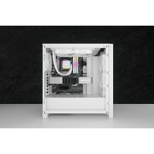 H100I Rgb Elite Sıvı Cpu Soğutucu - 240 mm Aıo - AF120 Elite Pwm Fan - Intel® Lga 1700, 1200, 2066, Amd® Am5 & Am4 Soket - Beyaz