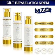 Beyazlatıcı | Kararma Giderici Krem 3'lü Set - Genital Bölge, Koltuk Altı, Bikini Bölgesi, Dirsek ve Vücut 100 ml