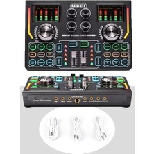 BM800 Titanium Set Efektli Ses Kartı, Mikrofon Kulaklık, Stand (Pc ve Telefon)