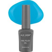 Ayko Gök Mavi Kalıcı Oje 86-Yoğun Renk Veren Jel Oje 12 Ml-Nail Uv Gel Polish 86