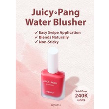 Juicy-Pang RD01 Kırmızı Likit Allık 9g