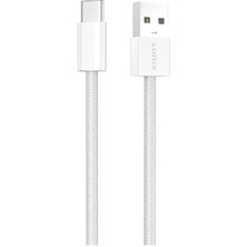 3.0A USB Type-C Örgülü Hızlı Şarj ve Data Kablosu 2 Metre Ip-16