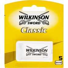 Ayko Sword Klasik 5'li Yaprak Tıraş Bıçağı Yedeği 5 Paket 5 Paket (5 x 0.400 G)