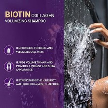 Collagen & Biotin Hacim Şampuanı 300 ml – Ince Telli ve Hacimsiz Saçlar Için Dolgunlaştırıcı ve Güçlendirici Bakım