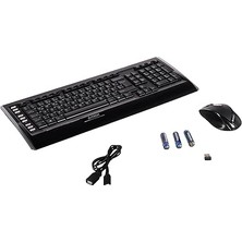 Tech 9300F, Kablosuz Multimedya Q Türkçe Klavye ve V-Track 2000DPI Optik Mouse Set