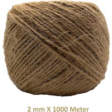 x 100 M Jüt Ip, Ip, Doğal, Bahçe, Bitkiler, El Işi Için, Paket Ipi