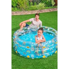 Ayko 150 x 53 cm Üç Bölmeli Desenli Kutulu Havuz 51045