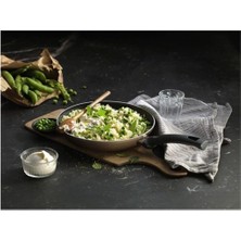 Ayko Amalfi Teflon Kaplama 20 cm Izgara Tava Şampanya Köpüğü