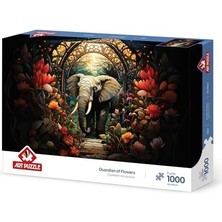 Ayko Çiçeklerin Koruyucusu 1000 Parça Puzzle