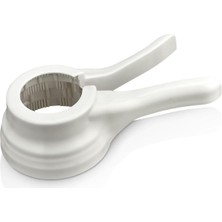 Boy Kavanoz Kapağına Uyumlu Kırılmaya Karşı Dayanıklı Plastik Konserve Turşu Kavanoz Açacağı Beyaz