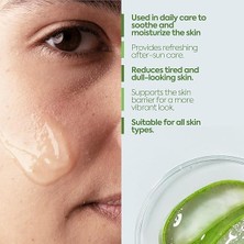 Care Aloe Vera Jel Maske - Kolajen ve Retinol ile Nemlendirici Yüz Maskesi - Güneş Yanığına Karşı Ferahlatıcı Bakım - Seyahat Boyu