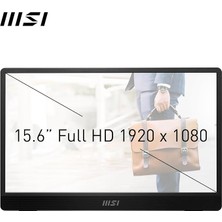 Pro MP161 E2 15.6" 4ms (Gtg) 60Hz Adaptive-Sync IPS Full Hd Taşınabilir Monitör