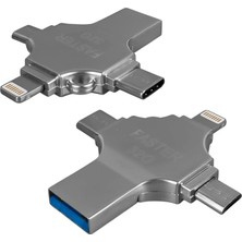 In1 Metal 32 GB Flash Bellek (Usb - Type-C - Micro USB -)