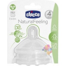 Urfakent Naturalfeeling Biberon Emziği 4 Ay+ Akış Ayarlı 2li