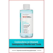 Well Canlandırıcı ve Gözenek Sıkılaştırıcı Glikolik Asit Tonik 200 Ml, T1011