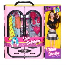 Urfakent 02441  Anlily Bebek ve Elbise Dolabı