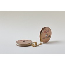 Urfakent Biye Saten Katlı 035 Kahverengi 2 cm 25 Metre %100 Polyester