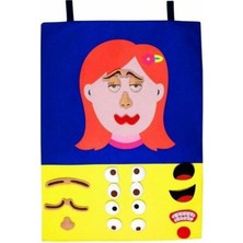 Urfakent AND-5122 Cırtlı Kız Yüz Pano