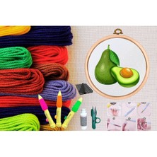 Urfakent Punch Seti Nakış Seti Kasnaklı Kendin Yap Seti Seri 149