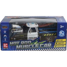 Urfakent MK8129B Kumandalı Sesli Işıklı Polis Arabası 1:16 -Can Oyuncak