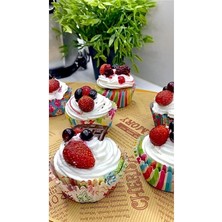 Kağıt Muffin Kek Kalıpları, 100 Adet
