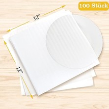 Folyo Ambalaj Malzemesi 100 Adet Hava Kabarcıklı Folyo Taşınma Kartonları Taşınma Kağıdı Köpük Ambalaj Taşınma Malzemesi Yastık Köpük Torba 30 cm x 30 cm Taşınma Yemek Takımı Saklama Için