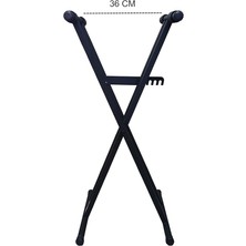 Çift Iki Katlı Org Klavye Sehpası Standı