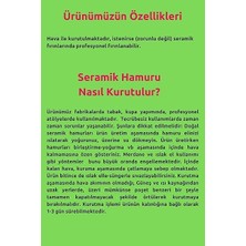Hamuru 4000 Gr, 7li Plastik Ebeşuar (Modelaj Seti), Kesme Teli-Ipi, Guaj, Doğal Kil Çamuru Karışık
