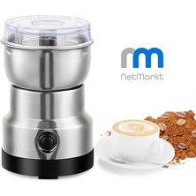 Baharat Kahve Öğütücü Elektrikli Hızlı Öğütücü Çok Işlevli Parçalama Makinesi Kuru Tahıl Değirmeni Baharat Tohumları Pirinç Çekirdeği Çeşniler Için