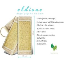 Kabak Lifi Sırt Kesesi –çift Taraflı Peeling Lifi, 70X11 Cm, Uzun Kulplu, Selülit Karşıtı, Rovin Kumaşlı, Cilt Temizleyici Yenileyici Canlandırıcı Etki, Hücre Yenileme,exfoliating Kese