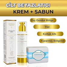 Beyazlatıcı Krem + Cilt Beyazlatıcı Sabun Seti - Kararma Giderici, Genital Bölge, Koltuk Altı