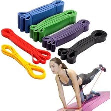 Seviye 3-7 kg Direnç Bandı Yoga Pilates Lastiği/training Band - Sarı