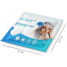 Kullanmadan Saç Temizleme Şampuan Bonesi (3'lü Paket)-Kamp, Seyahat ve Hasta Bakımı Için Uygun, Durulama Gerektirmeyen Aloe Vera Içerikli Şaç Yıkama Bonesi