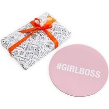 Ayko Girlboss Hashtag Tasarımlı Hediye Mousepad - Mouse Pad - Fare Altlığı