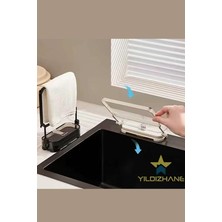 Pratik Lavabo Süzgeci Vakumlu Beyaz Lavabo Süzgeci 50 Adet File Hediyeli