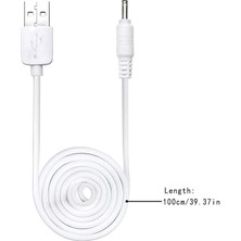 Dc 3.5 V Şarj Kablosu Değiştirme Için Foreo Luna/luna 2/mini/mini 2/go/luxe Yüz Temizleyici USB Şarj Kablosu 100 cm
