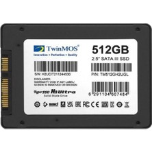 512GB TM512GH2UGL 580-550MB/S Sata-3 SSD Disk