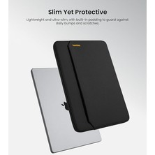 Slim Laptop Kılıfı 13" MacBook Air M4/m3/m2/m1 2025-2018 (A3240 A3113 A2681 A2337), 13" MacBook Pro M2/A2686 M1/A2338, 2024 13" Surface Pro 11 ile Uyumludur